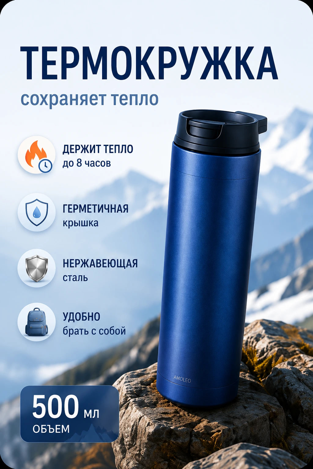 Термокружка — обложка проекта